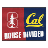 House Divided - Stanford / UC-Berkeley Rug 34 in. x 42.5 in.