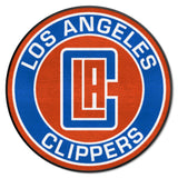 Los Angeles Clippers Roundel Rug - 27in. Diameter