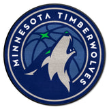 Minnesota Timberwolves Roundel Rug - 27in. Diameter