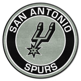San Antonio Spurs Roundel Rug - 27in. Diameter