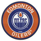 Edmonton Oilers Oilers Roundel Rug - 27in. Diameter
