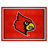 Louisville Cardinals 8ft. x 10 ft. Plush Area Rug