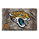 Jacksonville Jaguars Rubber Scraper Door Mat Camo