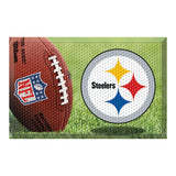 Pittsburgh Steelers Rubber Scraper Door Mat