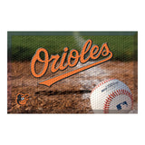 Baltimore Orioles Rubber Scraper Door Mat