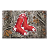Boston Red Sox Rubber Scraper Door Mat Camo