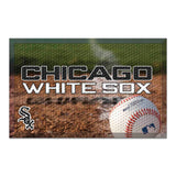 Chicago White Sox Rubber Scraper Door Mat