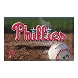 Philadelphia Phillies Rubber Scraper Door Mat