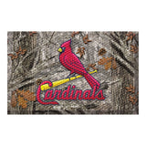 St. Louis Cardinals Rubber Scraper Door Mat Camo