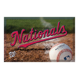 Washington Nationals Rubber Scraper Door Mat