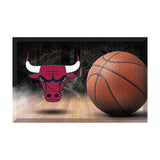Chicago Bulls Rubber Scraper Door Mat