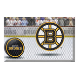 Boston Bruins Rubber Scraper Door Mat