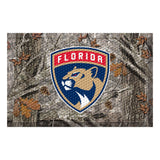 Florida Panthers Rubber Scraper Door Mat Camo