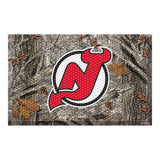 New Jersey Devils Rubber Scraper Door Mat Camo