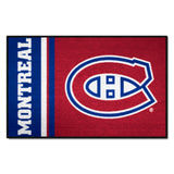 Montreal Canadiens Starter Mat Accent Rug - 19in. x 30in., Uniform Design