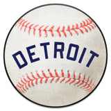 Detroit Tigers Baseball Rug - 27in. Diameter1964