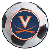 Virginia Cavaliers Soccer Ball Rug - 27in. Diameter