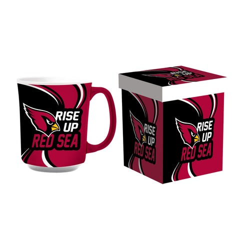 Arizona Cardinals Coffee Mug 14oz Ceramic with Matching Box