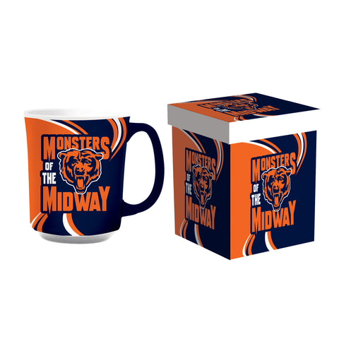 Chicago Bears Coffee Mug 14oz Ceramic with Matching Box