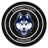 UConn Huskies Hockey Puck Rug - 27in. Diameter