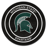 Michigan State Spartans Hockey Puck Rug - 27in. Diameter