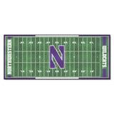 Northwestern Wildcats Field Runner Mat - 30in. x 72in.