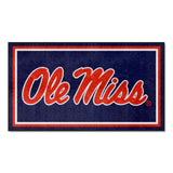 Ole Miss Rebels 3ft. x 5ft. Plush Area Rug
