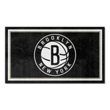 Brooklyn Nets 3ft. x 5ft. Plush Area Rug