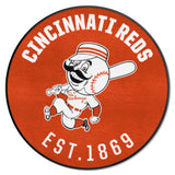 Cincinnati Reds Roundel Rug - 27in. Diameter1967