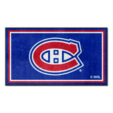 Montreal Canadiens 3ft. x 5ft. Plush Area Rug