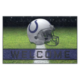 Indianapolis Colts Rubber Door Mat - 18in. x 30in.