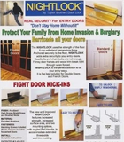 Nightlock Door Lock (Residential & Business)