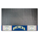 Milwaukee Brewers Vinyl Grill Mat - 26in. x 42in.1970