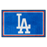 Los Angeles Dodgers 4ft. x 6ft. Plush Area Rug
