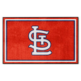 St. Louis Cardinals 4ft. x 6ft. Plush Area Rug