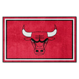 Chicago Bulls 4ft. x 6ft. Plush Area Rug