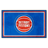 Detroit Pistons 4ft. x 6ft. Plush Area Rug