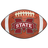 Mississippi State Bulldogs Football Rug - 20.5in. x 32.5in.