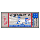 Minnesota Twins Ticket Runner Rug - 30in. x 72in.