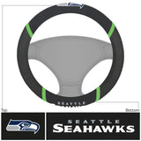 Seattle Seahawks Embroidered Steering Wheel Cover