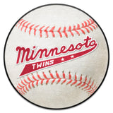 Minnesota Twins Baseball Rug - 27in. Diameter1978