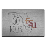 Florida State Seminoles Southern Style Starter Mat Accent Rug - 19in. x 30in.