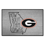 Georgia Bulldogs Southern Style Starter Mat Accent Rug - 19in. x 30in.
