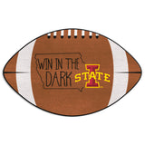Iowa State Cyclones Southern Style Football Rug - 20.5in. x 32.5in.