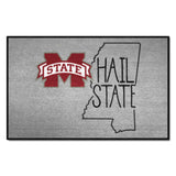 Mississippi State Bulldogs Southern Style Starter Mat Accent Rug - 19in. x 30in.
