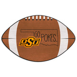 Oklahoma State Cowboys Southern Style Football Rug - 20.5in. x 32.5in.
