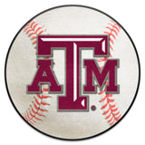 Texas A&M Aggies Baseball Rug - 27in. Diameter