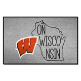Wisconsin Badgers Southern Style Starter Mat Accent Rug - 19in. x 30in.