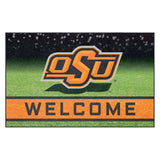 Oklahoma State Cowboys Rubber Door Mat - 18in. x 30in.