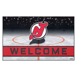 New Jersey Devils Rubber Door Mat - 18in. x 30in.